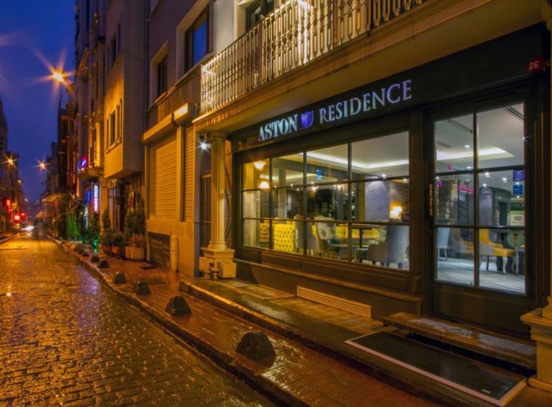 Aston Hotel Taksim Istanbul Exterior foto
